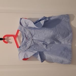 Janie & Jack blue blouse